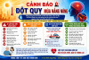 NẮNG NÓNG CỰC ĐIỂM – ĐỪNG CHỦ QUAN VỚI NGUY CƠ ĐỘT QUỴ!